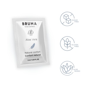 Gel Lubrifiant BRUMA cu Aloe Vera – Confort Natural și Hidratare, 6 ml