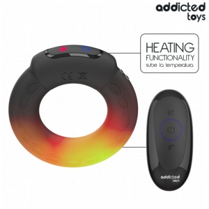 Inel Vibrator cu Efect de Încălzire și Telecomandă Wireless