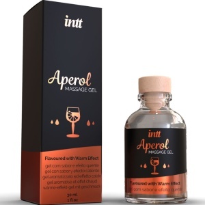 INTT Aperol – Gel de Masaj și Lubrifiant Sărutabil cu Efect de Încălzire, 100 ml