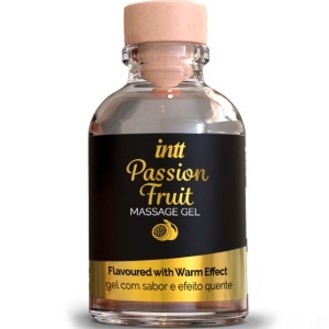 INTT Fructul Pasiunii – Gel de Masaj Sărutabil cu Efect de Încălzire, 100 ml - Img 2