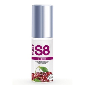 Lubrifiant Intim Comestibil S8 cu Aromă de Cireșe – Răsfăț și Senzualitate (50ml)