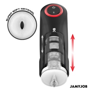 Masturbator Automat Vagin GRAVITY cu 5 Moduri de Mișcare și Efect Sonor USB - Img 6
