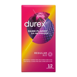 Prezervative Texturate Durex Dame Placer (Pleasureme) – Pachet 12 bucăți - Img 2