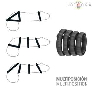 Set 4 Inele pentru El cu Dimensiuni Diferite - Img 2