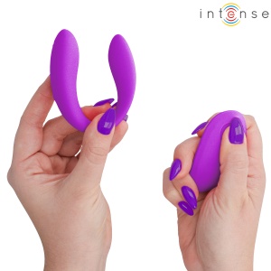 Stimulator Vibrant Dual INTENSE Nora Mov – Cu Clemă Ergonomică și Telecomandă