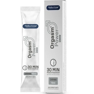 Supliment Lichid pentru Potență și Vitalitate Medica Group Orgasm Power For Men 10 ml – Cu L-Arginină, Maca și Ginseng