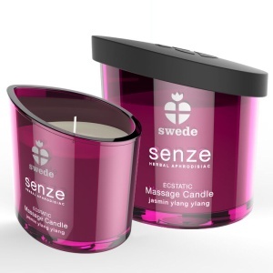 Swede – Lumânare de Masaj „Senze” (Iasomie & Ylang Ylang): Ritual de Relaxare Premium