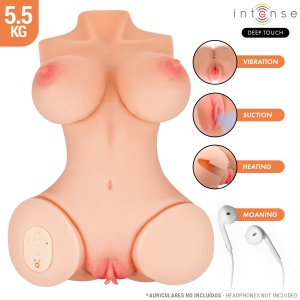 Trunchi Masturbator Hiperrealist Intense Vero Torso – Cu Sucțiune, Încălzire, Vibrații și Efecte Vocale (5.5 kg) - Img 2