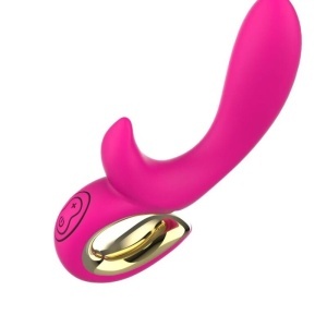 Vibrator Iepuraș Nalone Lulu Pink cu Funcție de Împingere și Stimulare Clitoridiană - Img 2