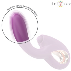 Vibrator Multifuncțional Lali pentru Punct G, cu Atingere și Împingere, Mov - Img 4