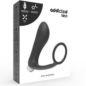 Vibrator Prostatic Reîncărcabil Model 1 Negru – 10 Moduri de Vibrație, USB - Img 4