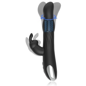 Vibrator Rabbit Moebius cu Rotație și Telecomandă Ceas WatchMe – Stimulare Punct G și Clitoris - Img 2