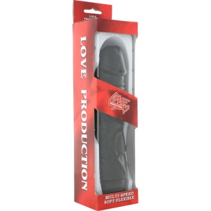 Vibrator Realist Perfect Pleasure Negru – 22 cm, Rezistent la Apă - Img 2