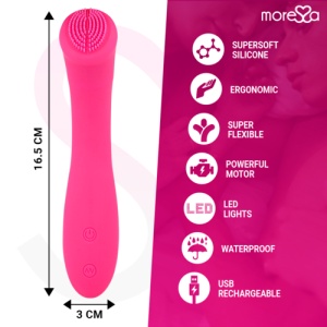 Vibrator Reîncărcabil din Silicon cu 30 Moduri, Premium - Img 4
