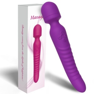 Aparat de Masaj Magic Wand cu Funcție de Încălzire Armony Mission – Mov, 18 Vibrații, Impermeabil, USB - Img 4