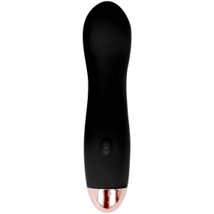 Dolce Vita – Vibrator Compact Reîncărcabil „One Black” (7 Viteze, Silențios, 12.5 cm)