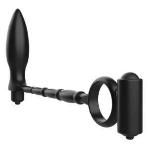 Dop Anal cu Inel Vibrator ADDICTED TOYS – Flexibil, Waterproof, Ergonomic - Img 3