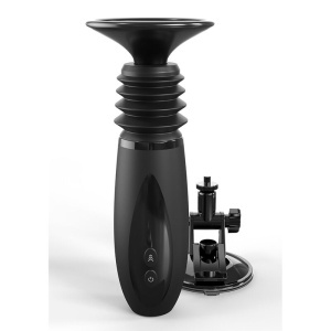 Fetish Fantasy - Clemă pentru dildo Body Dock Thruster cu 7 moduri de împingere, negru - Img 3