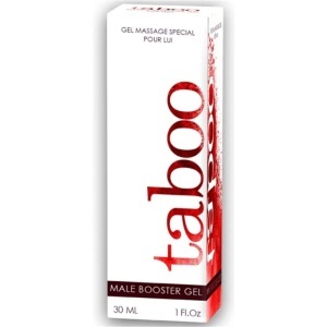 Gel pentru Erecție Masculină Ruf Taboo Male Booster 30 ml – Cu Ulei de Camfor și Ghimbir, Efect Hot & Cold - Img 3