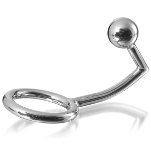 Inel pentru Penis cu Cârlig și Bilă Anală