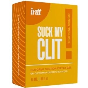 INTT – Gel Stimulator „Sugge-mi Clitul” (Mango Tropical): Efect de Sucție și Vibrații, 15 ml - Img 5