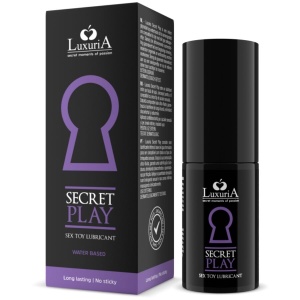 Lubrifiant Premium pentru Accesorii Intime Luxuria Secret Play – Formulă de Protecție (60ml)