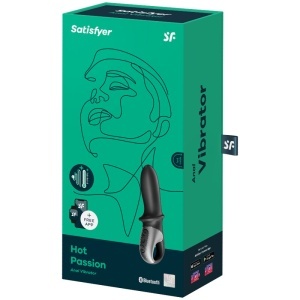 Vibrator Anal cu Funcție de Încălzire Satisfyer Hot Passion – Control prin Aplicație, Silicon Medical și Design Unisex - Img 4