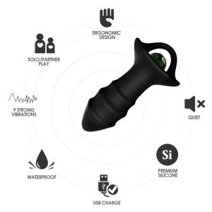 Vibrator Digital pentru Deget și Plug Anal Kylin – Stimulare Dublă, 9 Moduri de Vibrație și Telecomandă Wireless - Img 3