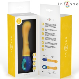 Vibrator Intens pentru Punct G Shaggy Galben - Img 5