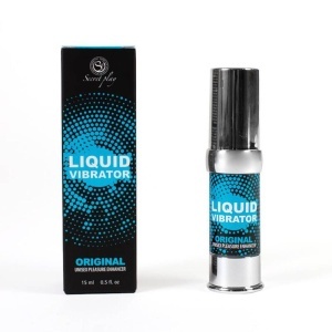 Vibrator Lichid Stimulator Unisex SecretPlay 15 ml – Gel cu Efect de Vibrație, 100% Natural și Vegan - Img 4