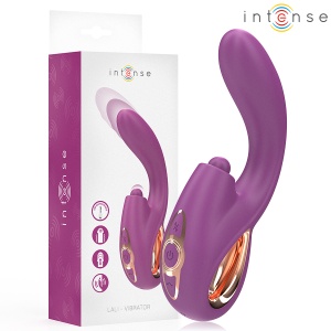 Vibrator Multifuncțional Lali pentru Punct G, cu Atingere și Împingere, Mov