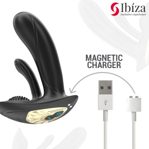Vibrator Portabil Ibiza cu Stimulare Punct G, Clitoris și Telecomandă - Img 3