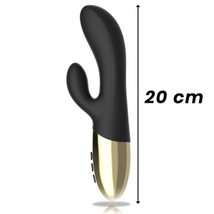 Vibrator Rabbit cu Încălzire Ibiza – 2 Motoare, 10 Vibrații, Funcție Termică (USB Magnetic, IPX6) - Img 4