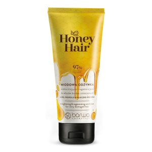 Balsam par Honey Hair pentru par deteriorat, cu laptisor de matca, miere si propolisl Barwa Cosmetics 200 ml