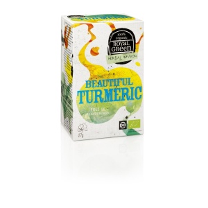 Ceai ecologic Beautiful Turmeric, Royal Green, 27 gr, 16 plicuri