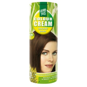 Crema nuantatoare, 5.35, Colour Cream Chocolate Brown, Hennaplus, 60 ml