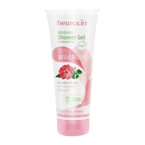Gel de duș cu trandafir sălbatic Wellness Herbacin 200 ml