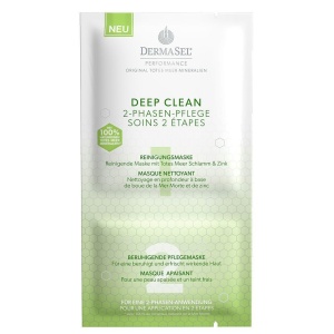 Masca faciala de intretinere in 2 faze Hyaluron Forte Deep Clean Dermasel 9 ml