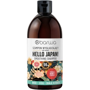 Sampon netezitor HELLO JAPAN! cu miere, ceai alb si centella asiatica, Barwa Cosmetics, 380 ml