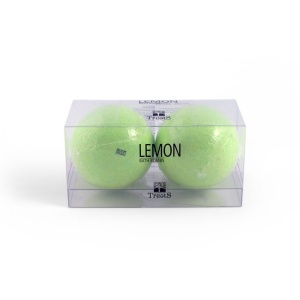 Set 2 bile efervescente baie cu lamaie verde Treets 360 gr