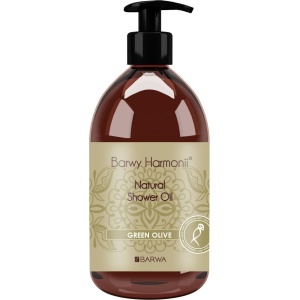 Ulei natural de dus cu masline verzi, Harmony, Barwa Cosmetics, 440 ml