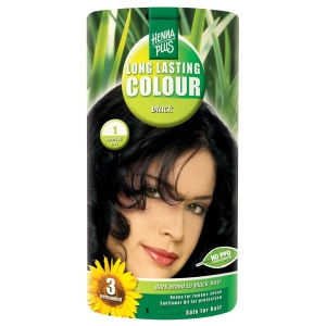 Vopsea par Long Lasting Colour 1 Black Hennaplus