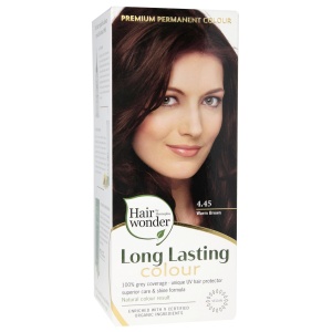 Vopsea par Long Lasting Colour 4.45 Warm Brown Hairwonder