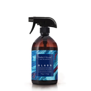 Detergent profesional curatare geamuri si sticla cu mango si portocale Perfect House Barwa Cosmetics 500 ml
