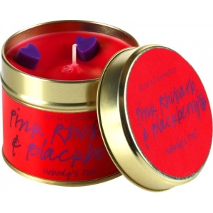 Lumanare parfumata Pink Rhubarb Blackberry, Bomb Cosmetics