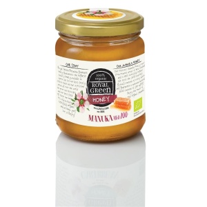Miere de Manuka 100% raw, certificata ecologic, MGO 200+, royal Green, 250 g