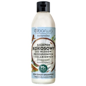 Sampon Natural cu nuca de cocos, Barwa Cosmetics, 300 ml