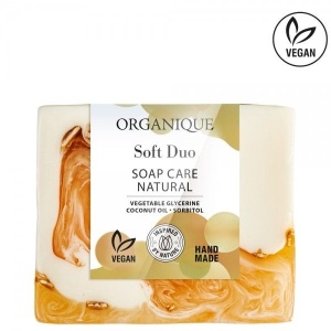 Sapun natural, vegan Soft Duo, Organique Cosmetics, 100 g