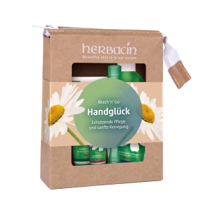 Set cadou pentru maini Wash'n'Go Handgluck Herbacin