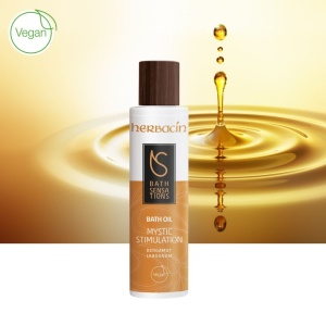 Ulei de baie Mystic Stimulation cu bergamota si labdanum, Herbacin, 200 ml